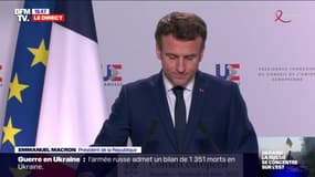 Emmanuel Macron à propos du gaz: "Nous avons décidé que la Commission aurait mandat pour faire de l'achat commun"