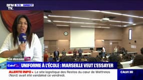 Samia Ghali, maire adjointe (DVG) de Marseille: "Je suis favorable à l'uniforme à l'école"