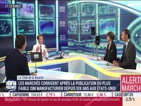 Le Club de la Bourse: Nathalie Pelras, Stanislas Bernard, Gustavo Horenstein et Réda Aboutika - 02/10