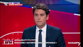 Gabriel Attal: "Je suis prêt à regarder comment atténuer, dans certains cas, l'excuse de minorité"