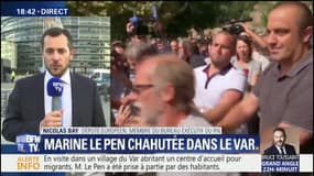 Marine Le Pen chahutée dans le Var: "Non, je crois qu'elle a été bien accueillie", maintient Nicolas Bay