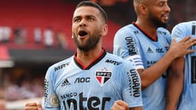 Daniel Alves lors de Sao Paulo-Ceara, le 18 août 2019