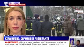 Guerre en Ukraine: "Les pays occidentaux vivent dans une illusion", déclare la députée ukrainienne Kira Rudik