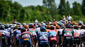 Le peloton lors de la 9e étape du Tour de France 2023.