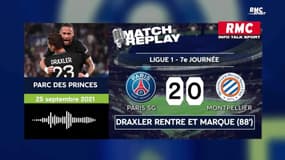 PSG 2-0 Montpellier : Le goal replay du succès parisien avec les commentaires de RMC 