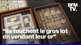 Les Français vendent de plus en plus leurs bijoux en or, dont le cours ne cesse d'augmenter 