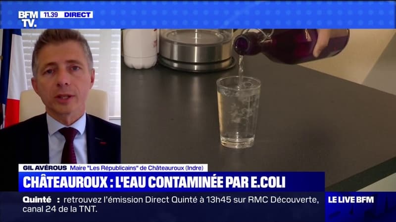 L'eau de Châteauroux contaminée par E.Coli en pleine canicule: le point sur la situation avec le maire de la ville