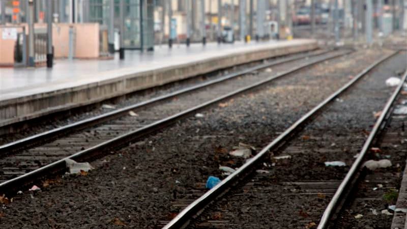 Une enquête a été ouverte sur le sabotage d'une voie ayant provoqué le déraillement d'une locomotive près de Limoges (Haute-Vienne) le même jour que celui de Brétigny-sur-Orge (Essonne). /Photo d'archives/REUTERS/Jean-Paul Pélissier