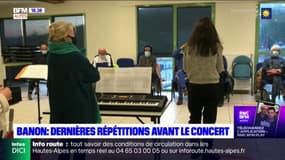 Banon : dernières répétitions avant le concert 
