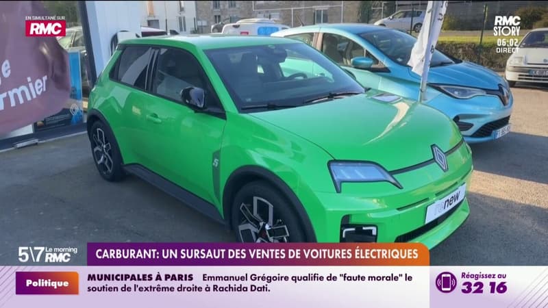Carburant : Un sursaut des ventes de voitures électriques
