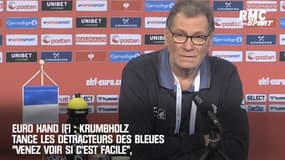 Euro Hand (F) : "Venez voir si c'est facile", Krumbholz tance les détracteurs des Bleues