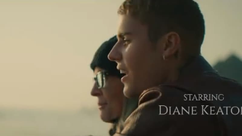 Diane Keaton invitée du prochain clip de Justin Bieber, "Ghost"