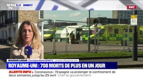 Coronavirus: au Royaume-Uni, 708 morts en 24 heures 
