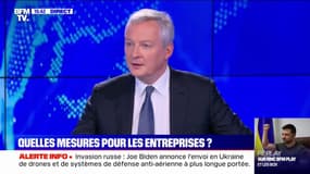 Bruno Le Maire: "Nous sommes en train de mettre en place des mesures de sauvegarde qui permettent de pallier le manque de titane ou d'autres produits essentiels"