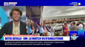 "Une trentaine" de supporters ont fait le déplacement pour voir la rencontre entre Betis Séville-OM