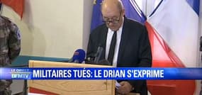 Avalanche à Valfréjus: Jean-Yves Le Drian rend hommage aux militaires tués