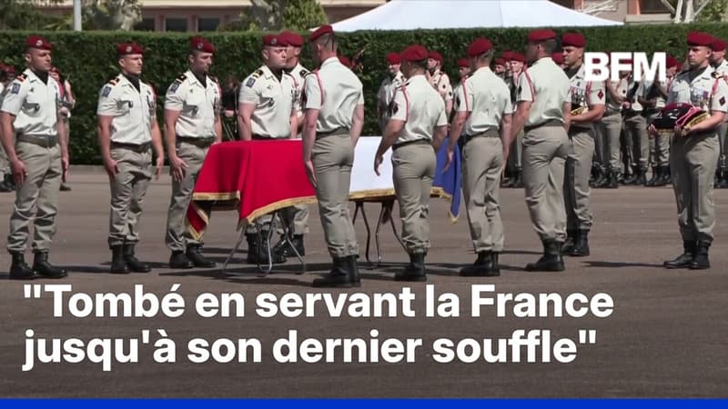 "La nation s'incline": revivez l'hommage à l'adjudant Florian Montorio