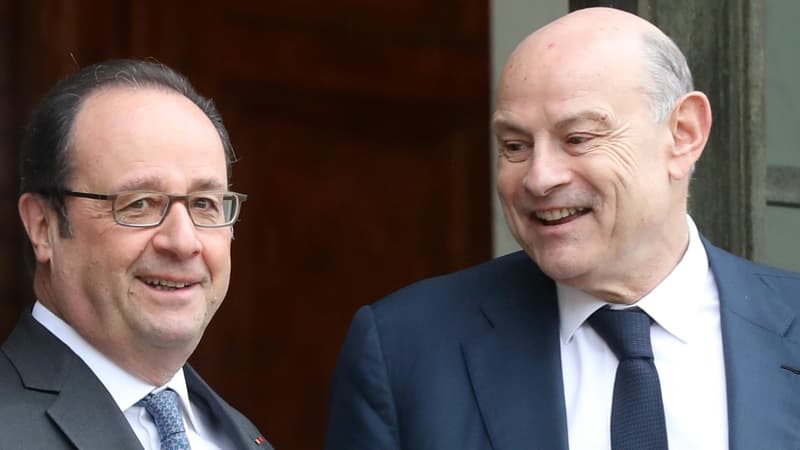 Jean-Marie Le Guen en compagnie de François Hollande. 