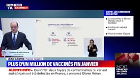 Jean Castex ouvre "dès lundi, la vaccination aux personnes présentant des pathologies à haut risque, quelque soit leur âge"