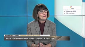 Bernardette Pinet (UFBJOP) : UFBJOP fédère l'ensemble des acteurs de la joaillerie - 04/12
