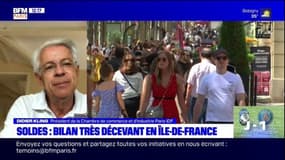 "Les soldes n'ont pas répondu à leurs attentes", regrette le président de la CCI Paris Île-de-France
