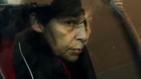 Patricia Dagorn, lors de son arrivée au tribunal de Nice, le 14 janvier 2018.