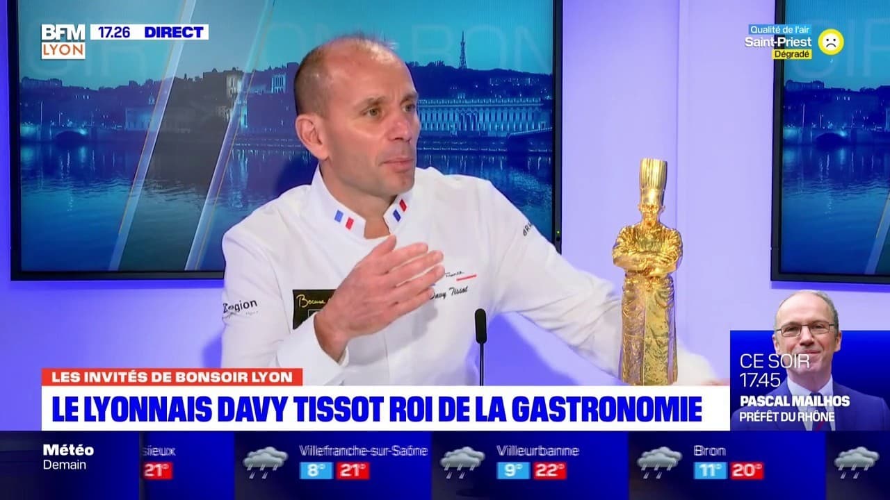 Davy Tissot Bocuse d Or invit de Bonsoir Lyon