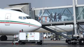 Un avion à l'aéroport de Nantes-Atlantique, image d'illustration.