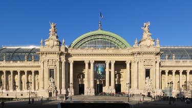 La façade principale du Grand Palais, à Paris.