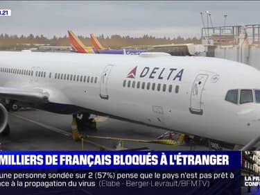 À cause du coronavirus, des milliers de Français bloqués à l'étranger