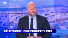 Arc de Triomphe : le drapeau européen retiré - 02/01