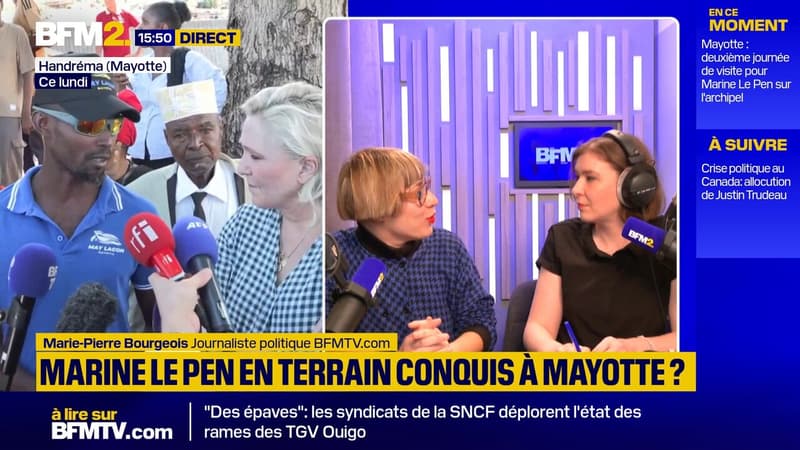 Visite de Marine Le Pen à Mayotte : que peuvent en attendre les Mahorais ?