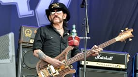 Lemmy Kilmister au Hellfest festival à Clisson, en France, le 19 juin 2015