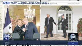 Trump-Macron : la diplomatie du bisou