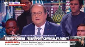 Envoi de troupes françaises en Ukraine: "Pas de soldats" sans "accord de paix et une demande garantie de sécurité", affirme François Hollande