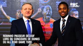 Basket : Robinho passeur décisif au concours de dunks du All Star Game turc