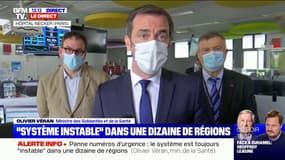 Olivier Véran sur la panne des numéros d'urgence: "Nous évoquons 3 à 4 décès à l'heure à laquelle nous parlons"