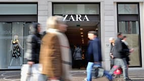 L'entrée d'un magasin Zara (image d'illustration).