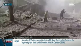 "Un carnage": malgré les appels de la communauté internationale, le régime de Damas n'a pas cessé son offensive sur la Ghouta orientale