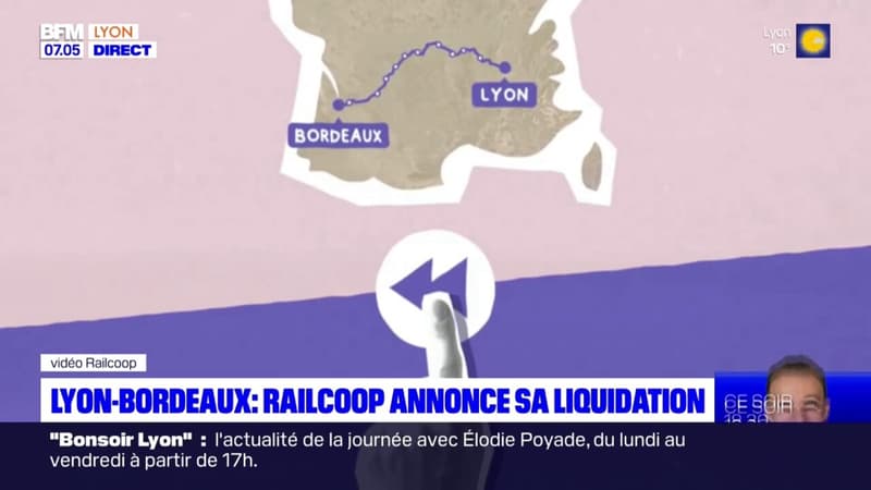 Lyon-Bordeaux: Railcoop annonce sa liquidation (1/1)