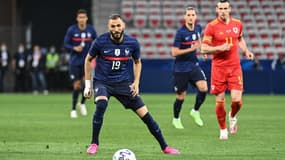 Benzema lors de France-Galles