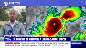 Rafales jusqu'à 250 km/h, montée des eaux de 4m, 25cm de pluie… L'ouragan Milton va toucher la Floride mercredi