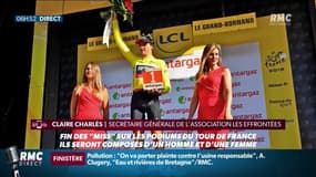 Fin des deux hôtesses sur les podiums du Tour de France: "C’est un vrai métier qu’on ne veut pas supprimer mais que l’on veut "dépoticher""