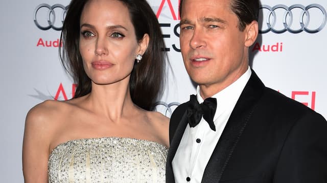Angelina Jolie et Brad Pitt, le 5 novembre 2015