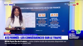 Île-de-France: les conséquences de la fermeture de l'A13 sur le trafic