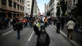 Manifestation "contre les violences et le racisme dans la police" à Lyon, le 23 septembre 2023
