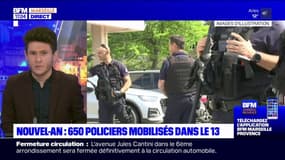 Bouches-du-Rhône: 650 policiers mobilisés pour le Nouvel An