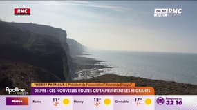 INFO RMC : Dieppe devient un nouveau point de départ pour les migrants qui traversent la Manche
