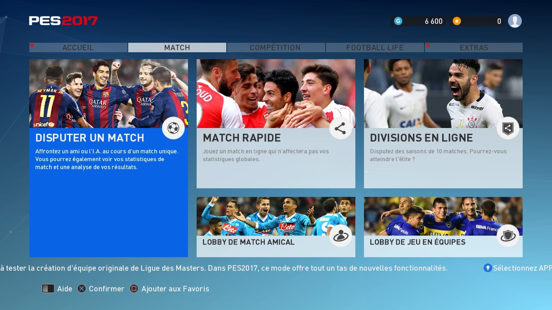 Des joueurs, des visages, de la couleur: c'est un grand oui pour l'interface de PES 2017 ! Des joueurs, des visages, de la couleur: c'est un grand oui pour l'interface de PES 2017 !