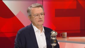 Le PDG de Coopérative U, Dominique Schelcher, le 30 août 2024 sur BFMTV-RMC.